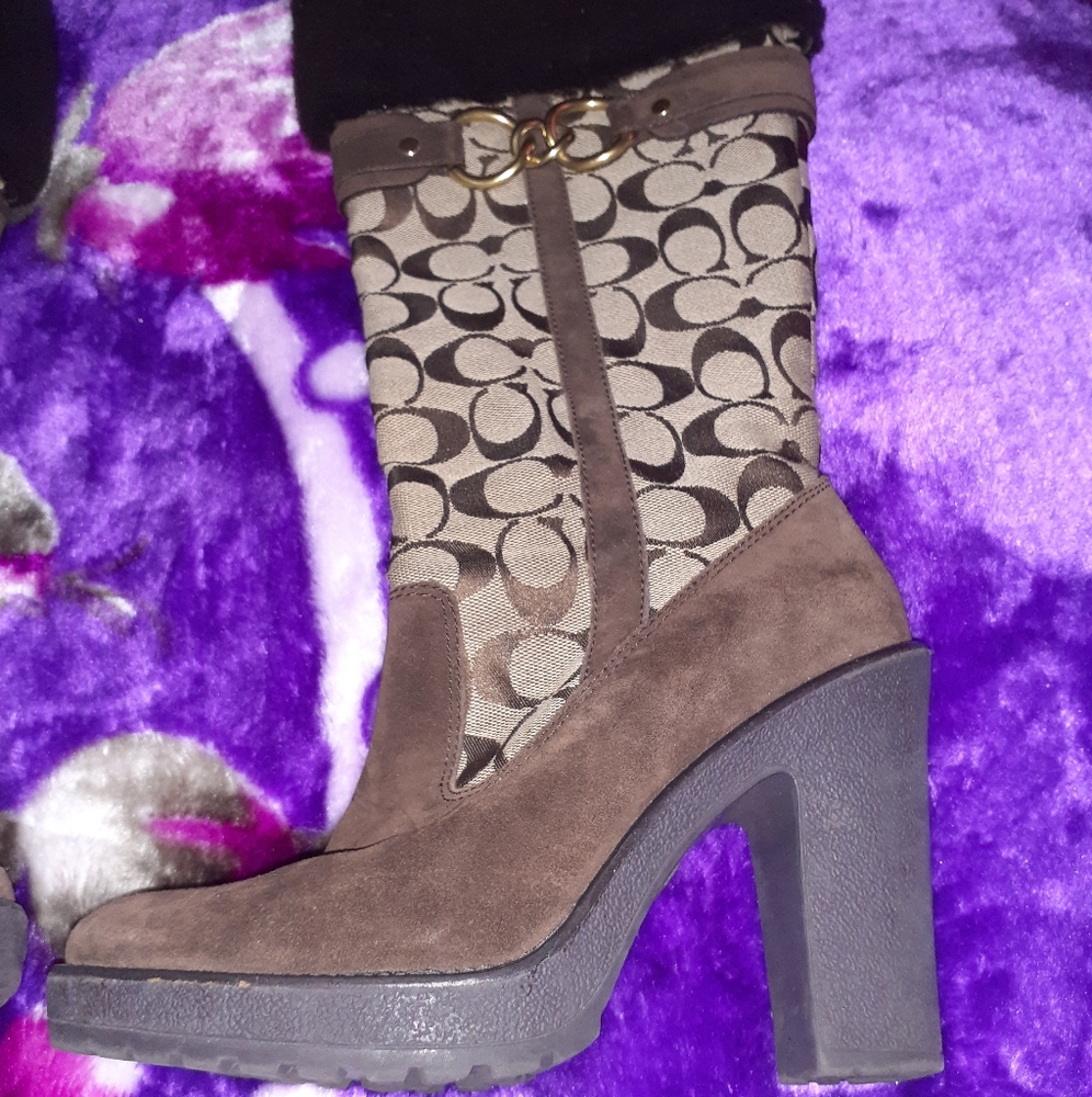 Coach Luci 7m heel boots - Picture 10 of 12